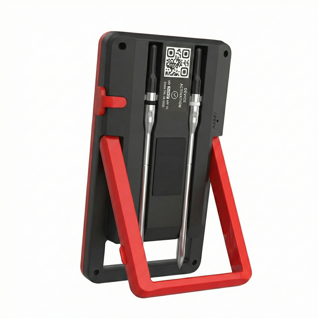 Termómetro Inalámbrico 2 Sondas con Pantalla Grande