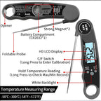 Termómetro Digital Para Carne - Medición Instantánea