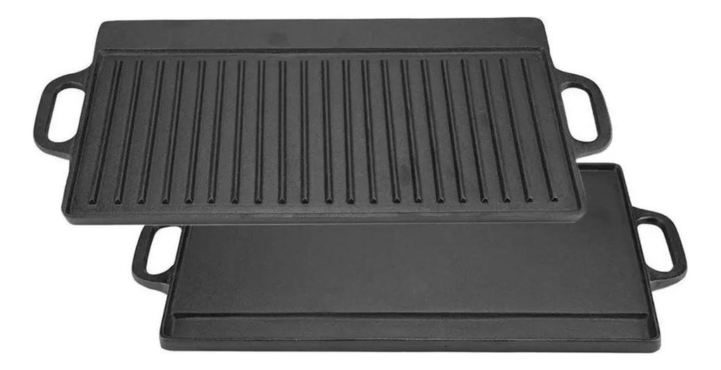 Plancha Reversible Hierro Fundido 50x23 Cm