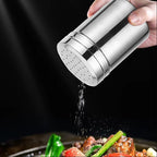 Salero Pimentero Acero Inoxidable 9x6,5 Cm