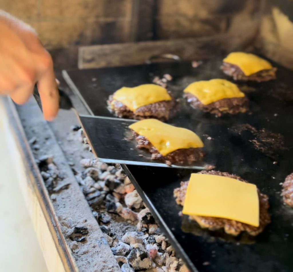 Espátula Acero Inoxidable Para Smash Burgers Bull Bros