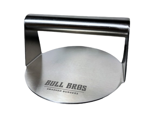 Kit Smash Burger - Smasher + Espátula Acero Inoxidable