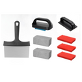 Kit De Limpieza De Plancha | Scraper + Ladrillos + Cepillos